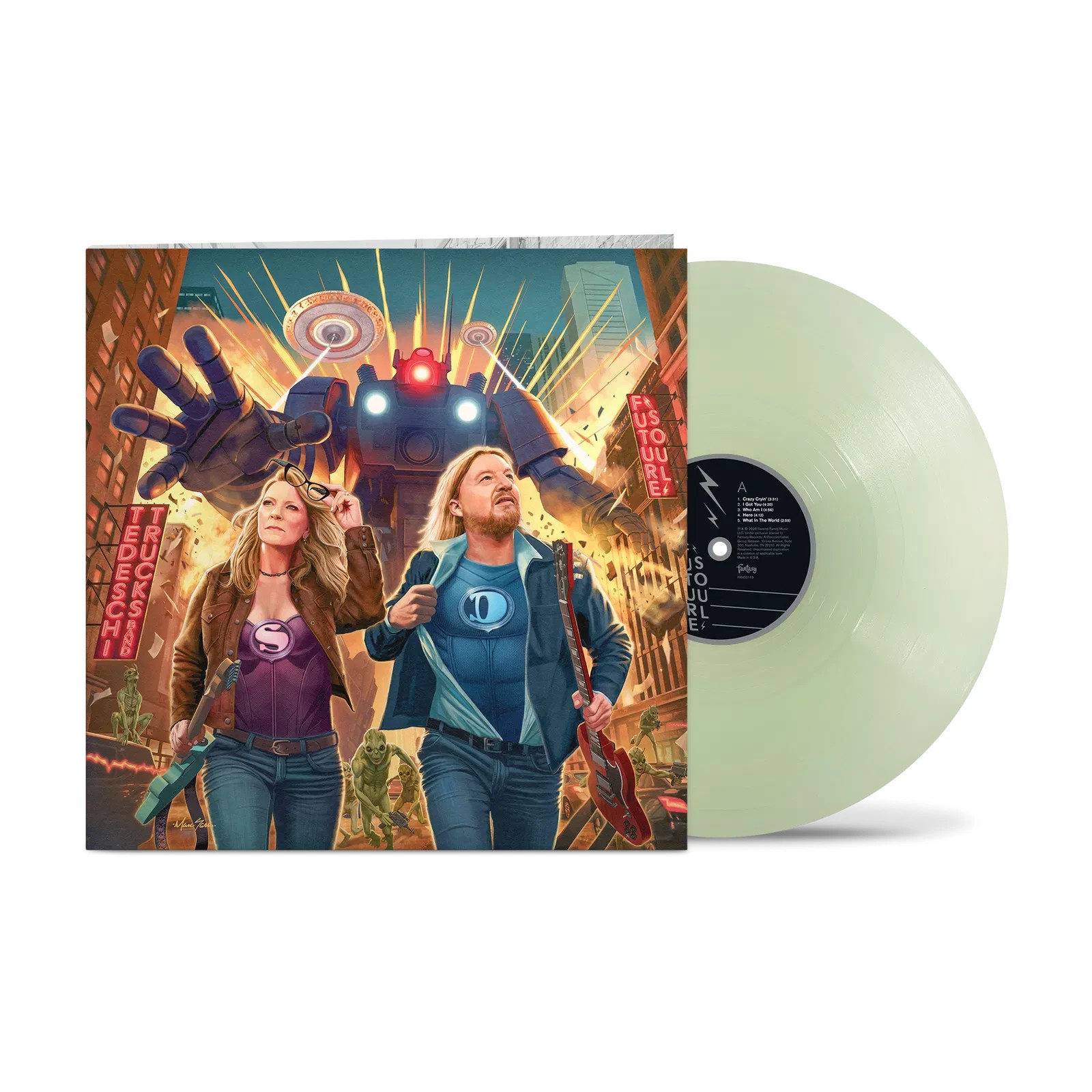 Tedeschi Trucks Band Future Soul Vinyl LP 180g Colored Sea Glass Limited Edition