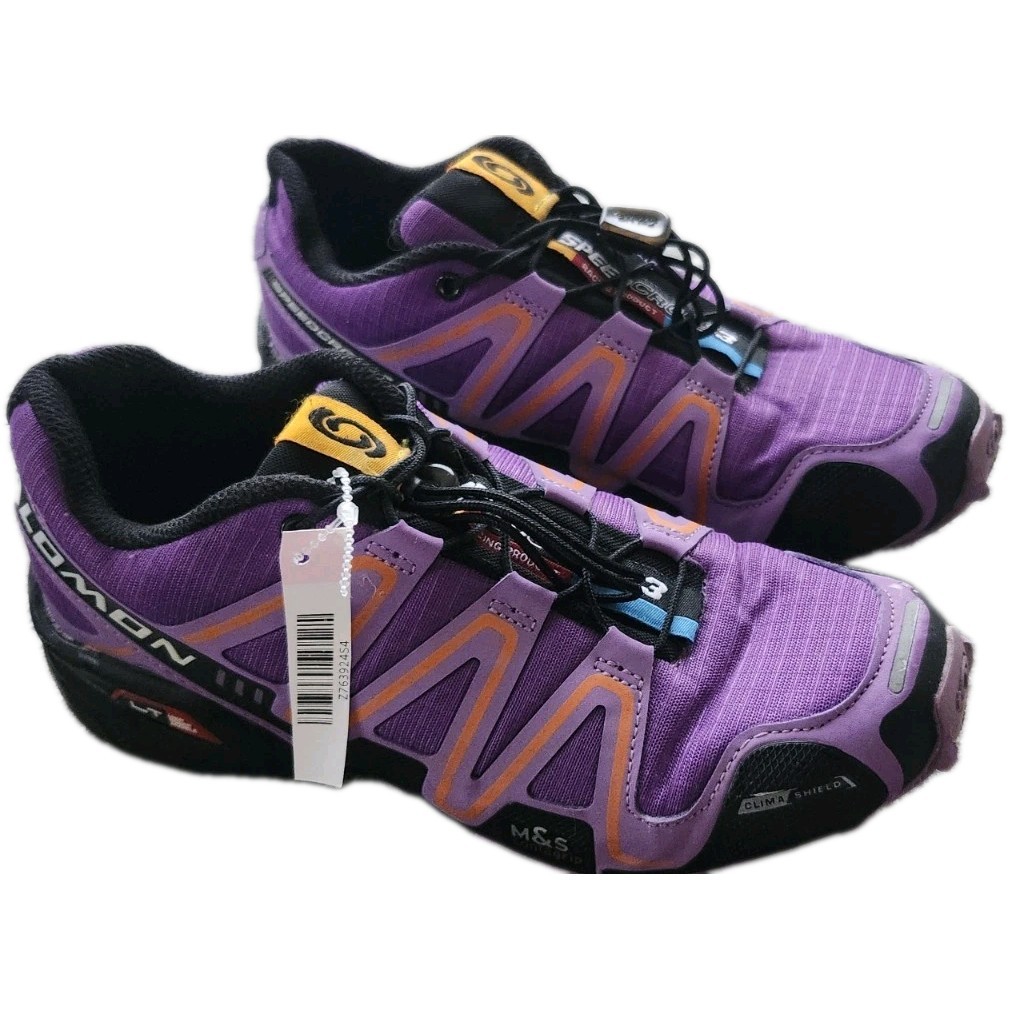 Sneakers Salomon Speedcross 3 Athletic Trail Running Blu Viola Donna Tg 6 5