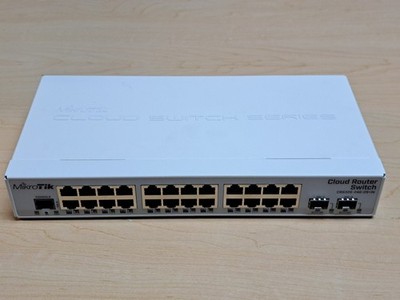 MikroTik CRS326-24G-2S+IN 24-Port Gigabit Managed Router Switch