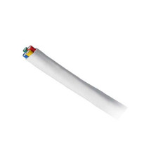SAT Quattro Koaxialkabel RG6U 1.0/4.8 CCS doppelt geschirmt >90dB 10-50m Weiß