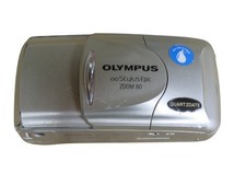 Olympus Stylus Epic Zoom 80 35mm Point Shoot Camera - Powers On - READ