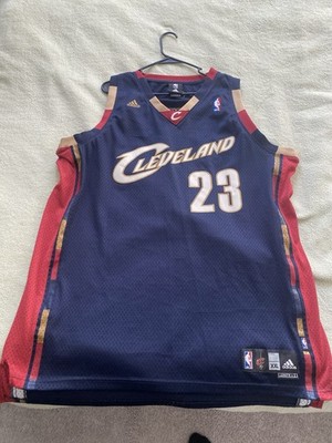 2006-2010 Cleveland Cav Alternate Jersey #23 LEBRON JAMES 2XL ADIDAS