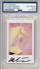 Meghan Trainor SIGNED ONE OF A KIND Unique Album Polariod PSA DNA COA Autograph
