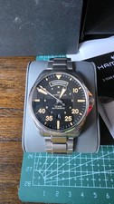 Hamilton Khaki Aviation Pilot Day-Date H64645131 Automatic 42mm Watch Boxed