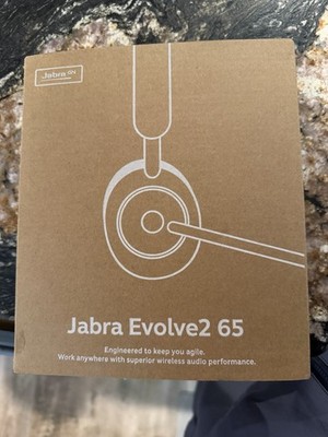 Jabra Evolve2 65 UC Stereo Wireless Bluetooth Headset HSC110W | eBay