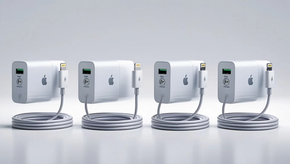 4Pack [Apple MFi Certified] Charger Lightning to USB Charging Cable 6FT Cord Com - Image 4 of 4