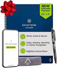 Rocketbook Flex Reusable Smart Planner 85x11 Navy