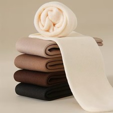 6 pairs Colors winter warm tube socks solid colors woman Stretch New In Package