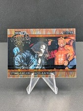 1999 TOPPS WCW/NWO NITRO C1 STING / LUGER VS. HOGAN / NASH Chrome With Coating