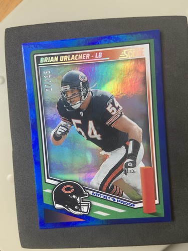 BRIAN URLACHER BEARS 27/35 2025 Score ARTIST’S PROOF tolle Farben
