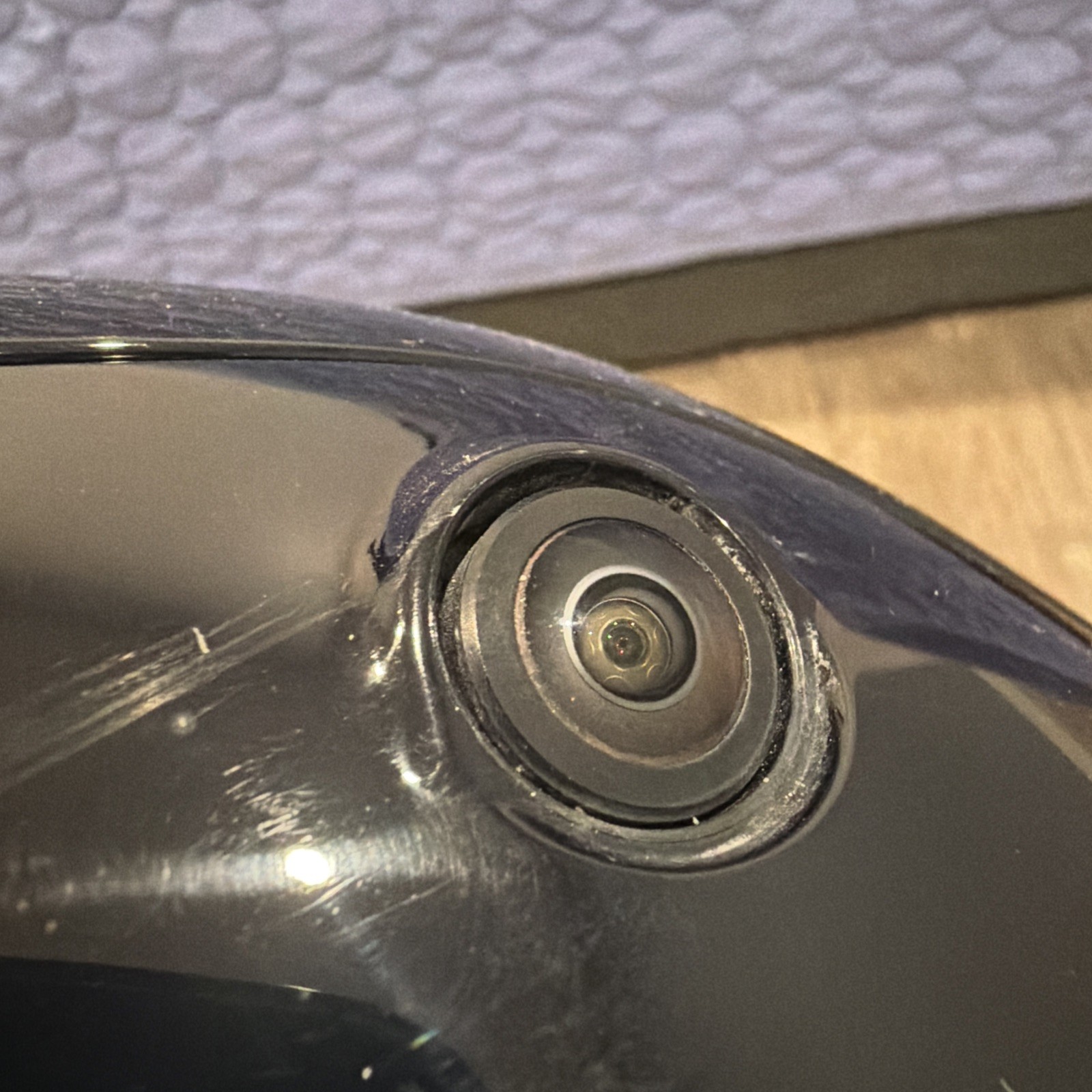 2020-25 ASTON MARTIN DBX OEM FRONT RIGHT HEATED DOOR MIRROR W/ BLIND SPOT WHITE