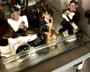 Vintage Black Americana Jazz Figurine Lot! Multiple figures see all photos!