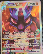Pokemon Lucario VSTAR SWSH291 Sword & Shield Promo Holo 270 HP TCG English on eBay