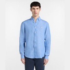 Harmont&Blaine Men's Pure Linen Basic Shirt