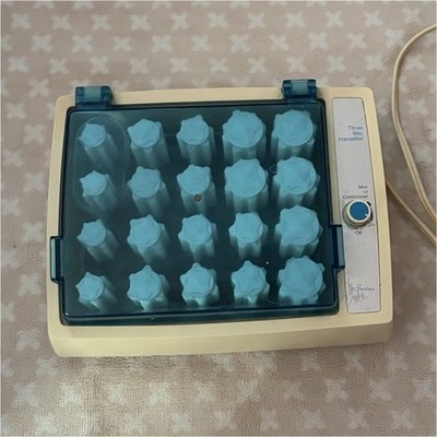 Vintage 1970s JCPenney 3-Way Hairsetter Multisize Heated Curlers