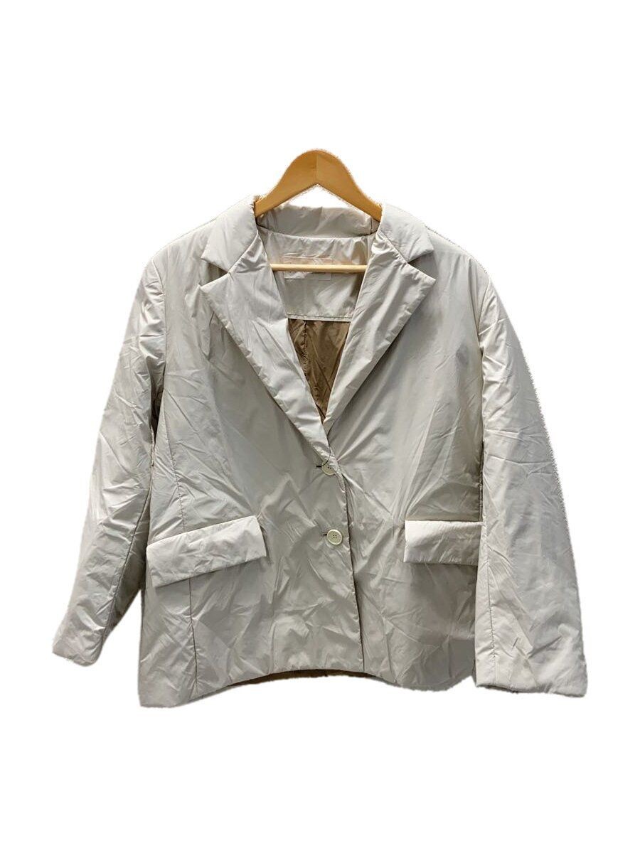 Giacca BASILE altra padette 13+ poliestere panna tinta unita 28 67JE02 usata