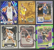 6 Card Basketball Lot Bennedict Mathurin Pacers Rookie RC, Phoenix Ice & More