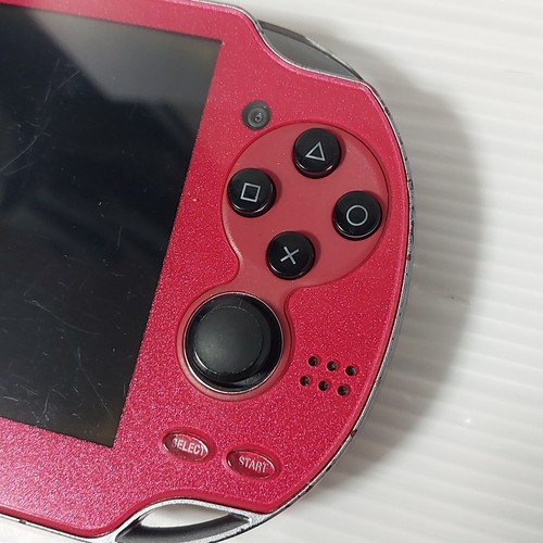 Sony PS Vita console PCH-1000 Cosmic Red OLED with 8GB Tested Import Japan - Picture 5 of 13
