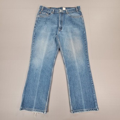 Vintage Levis 517 Jeans Herren Blau W36 L28 Bootcut Bein 90er
