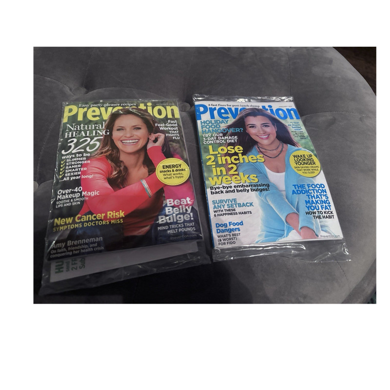 Prevention Magazine Dec 2010 & Jan 2011 (Sealed) 