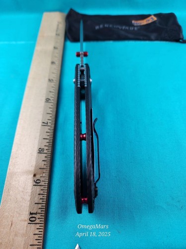 Benchmade 560-03 Freek Carbon Fiber Looks/feels brand new - Picture 4 of 9