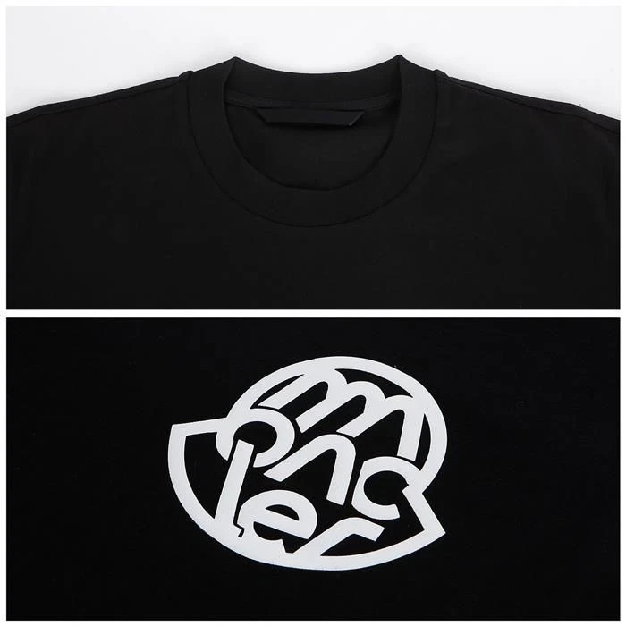 T shirt manica corta con logo Moncler 77332028