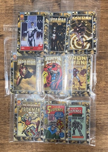2025 Topps Chrome Marvel Iron Man Gold - Complete Your Set