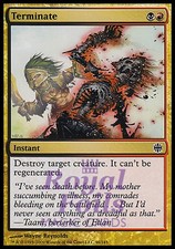 Terminate 1x FOIL ARB MTG Alara Reborn Common MINT black red