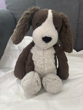 Jellycat Bashful Fudge Puppy Stuffed Animal, Medium BNWT