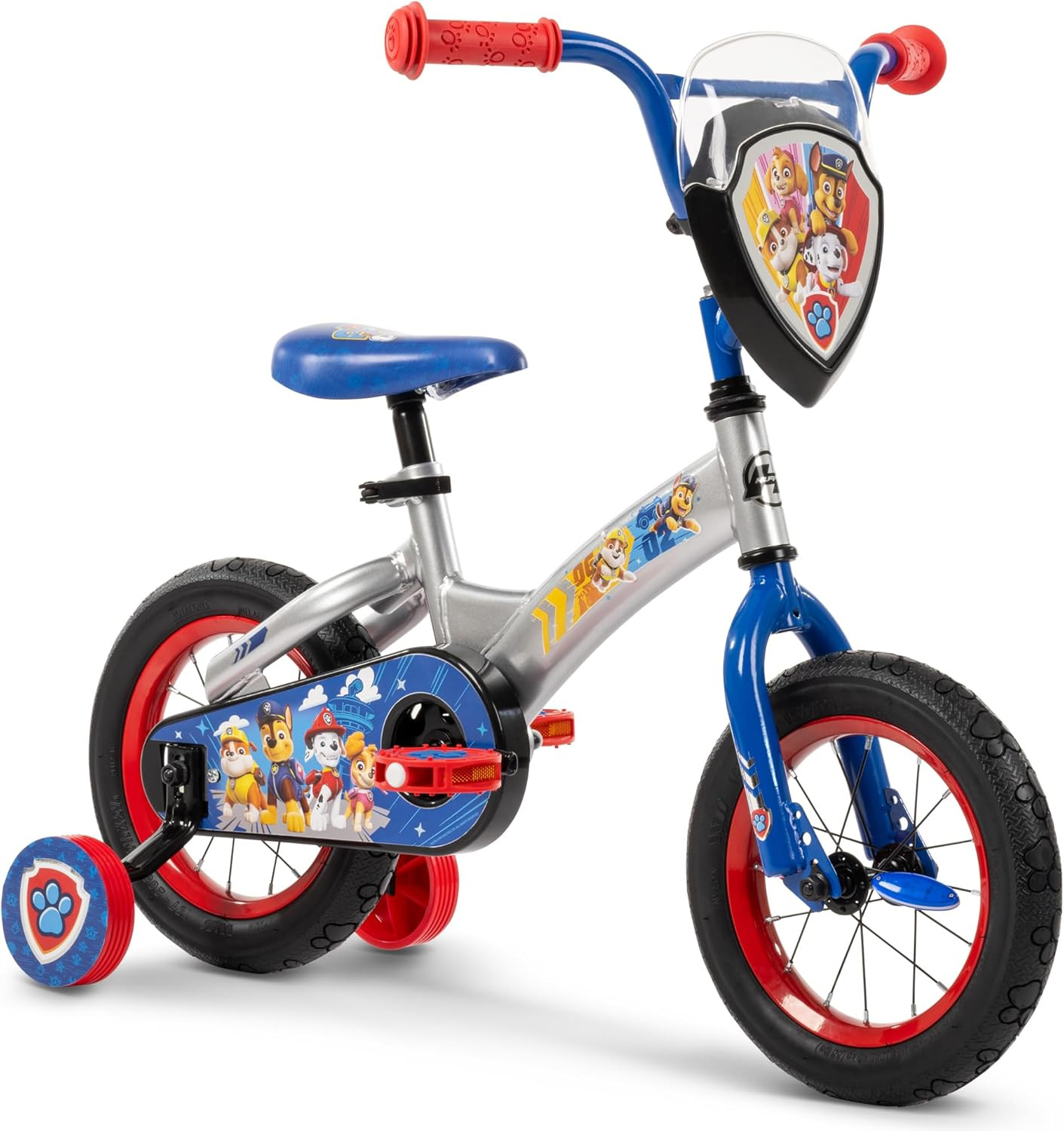 Paw Patrol Kids' Bikes, Sizes 12/16 Inch, Beginner Rider, Mu