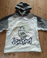 Jungen Hoodie Kapuzenshirt Sweatshirt beige S...