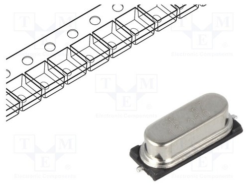 2 pièces, résonateur : quartz 27M-49SMD-SR - Photo 1/1