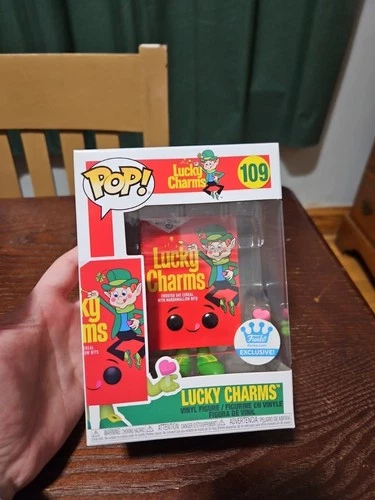 Funko Pop Ad Icons Cereals Lucky Charms Box FunkoShop Exclusive 109 Vinyl Figure