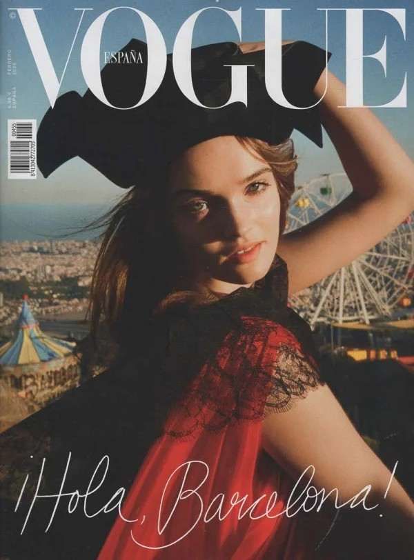 VOGUE Magazine Spain February 2026 LULU TENNEY Alex Consani AMERICA GONZALEZ New