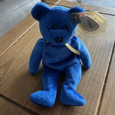 TY  Unity The Blue Bear With Tags