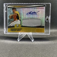 2012 Bowman Platinum - Autographed Jumbo Relics Gerrit Cole #AJR-GC (AU, RC)
