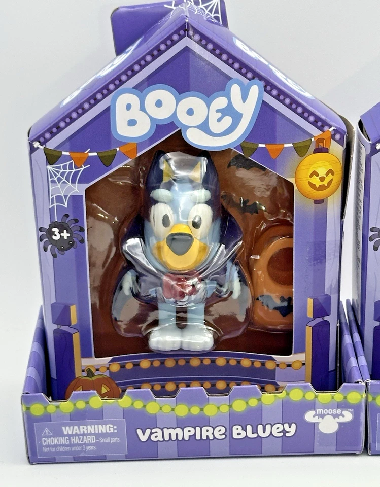 Bluey Booey 公仔 女巫 Chloe 吸血鬼 Bluey Buckets Bluey & Friends 万圣节 — 第 3/4 张图片