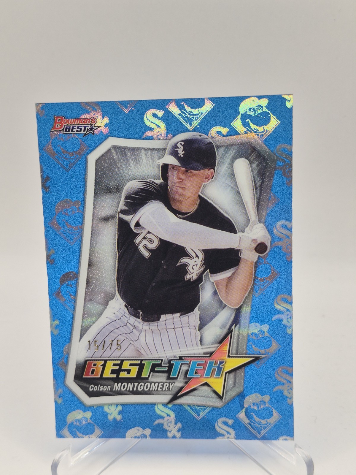 2025 Bowman's Best - Best Tek Colson Montgomery #BT-20 Blue /75 (RC)