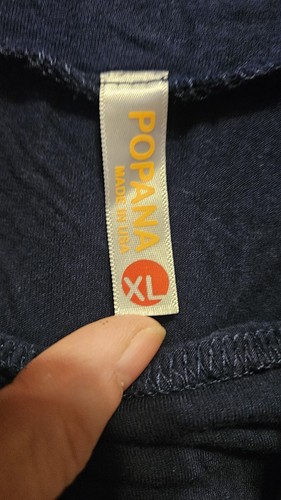 Womens Popana Size XL Navy Blue Maxi Skirt - Picture 3 of 4
