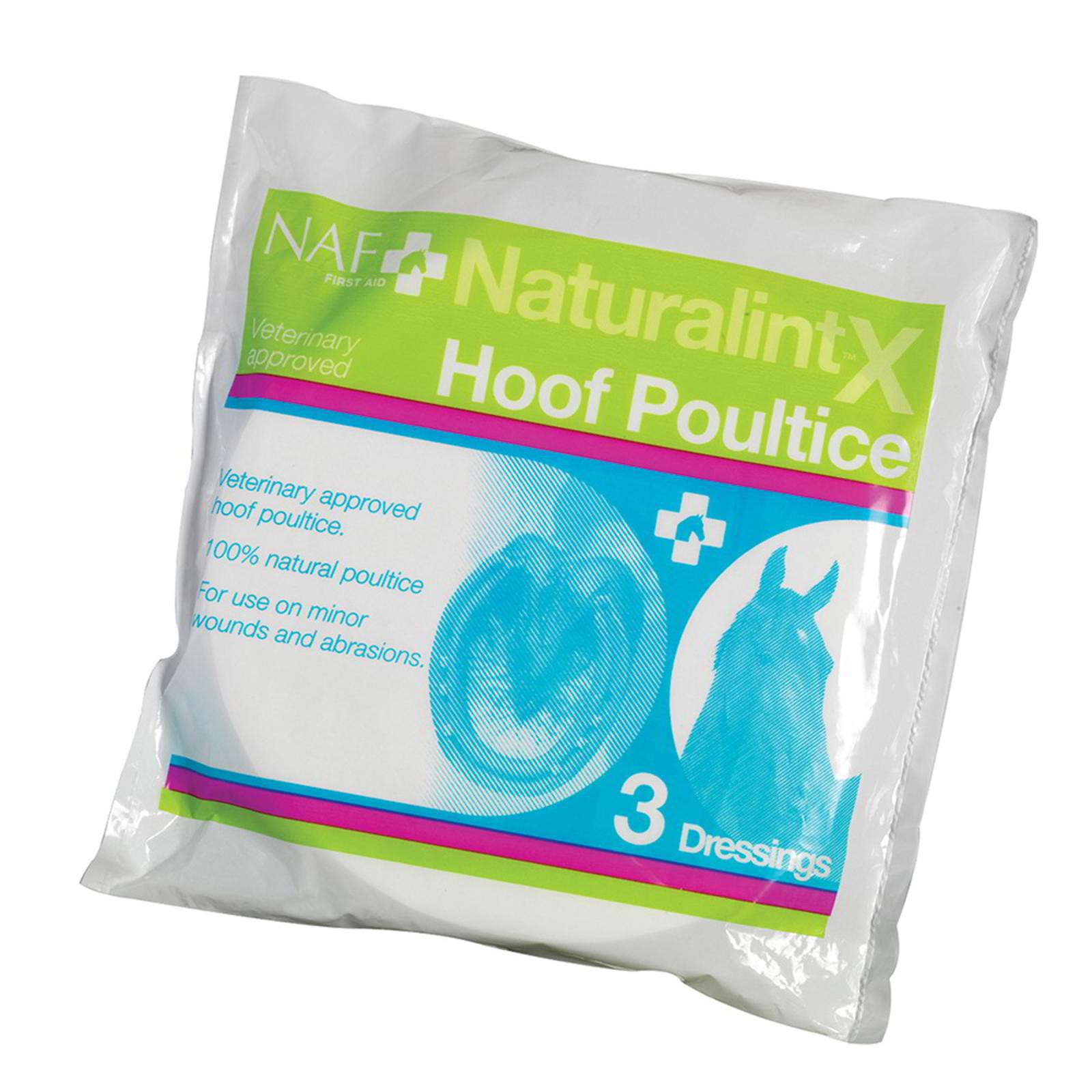 NAF Naturalintx Hoof Poultice - Pre-Cut Poultice for Hoof Abscess