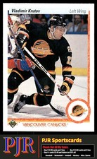 Vladimir Krutov 1990-91 Upper Deck #77 Vancouver Canucks Rookie
