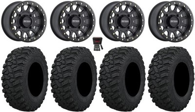 Method 401 Bdlk 15'' Wheels Bk 4+3 33'' Trekker Tires Renegade Outlander