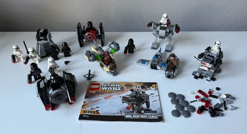 Lego Star Wars Micro-fighters Lot, 13 mini figures 75194 75165 75161 75195 75129
