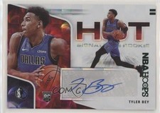 2020 Panini NBA Hoops Hot Signatures Rookies Green Tyler Bey #HR-TBY Auto 0bi6