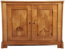 Antike Biedermeier Kommode Halbschrank Anrichte um 1830 Kirschbaum