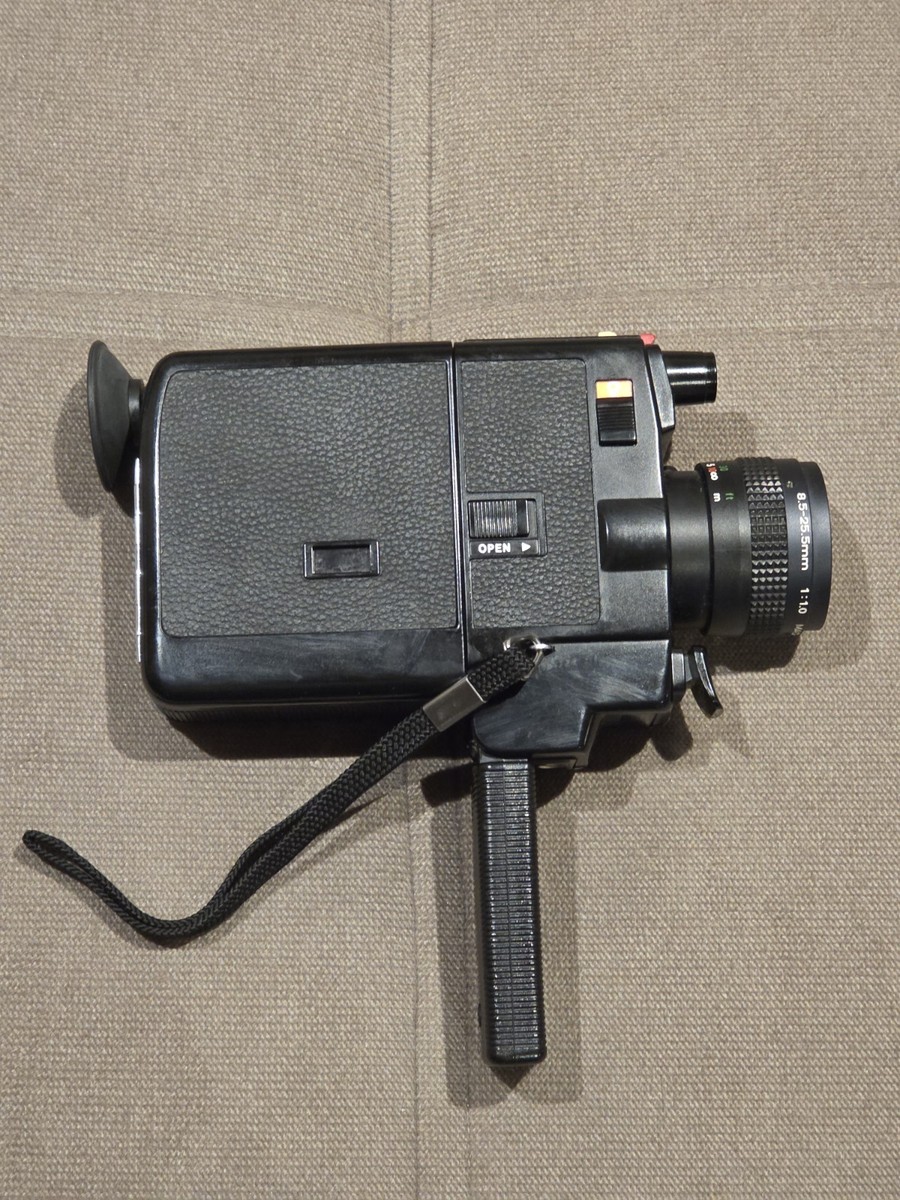 Canon 310XL Super 8 Camera Zoom 8.5-25.5mm 1:1.0 Clean, Tested