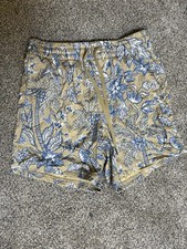 AMERICAN EAGLE Mens Lounge Shorts XL Floral Mesh Drawstring