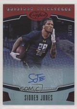 2017 Certified Gridiron Signatures Mirror Red 31/75 Sidney Jones #GS-SJ Auto xr1