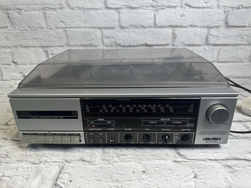 Bush 8810 Stereo System Turntable,Cassette Recorder Tuner. Read Description - Picture 1 of 15