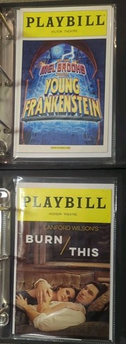 74x LOT- Vintage Playbills In Sheets w/Backer Boards In Binders ALL TITLES SHOWN - Picture 6 of 24